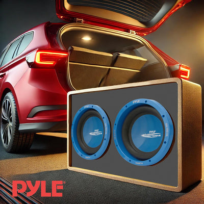 Pyle PLBW84 600W Blue Wave Hochleistungs-Subwoofer 8 Zoll