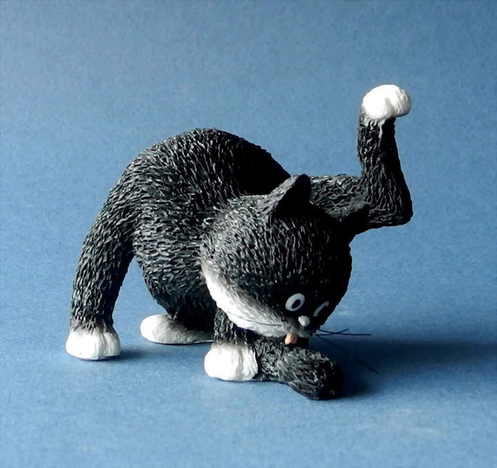 Statue Katzen Toilette Albert Dubout klein