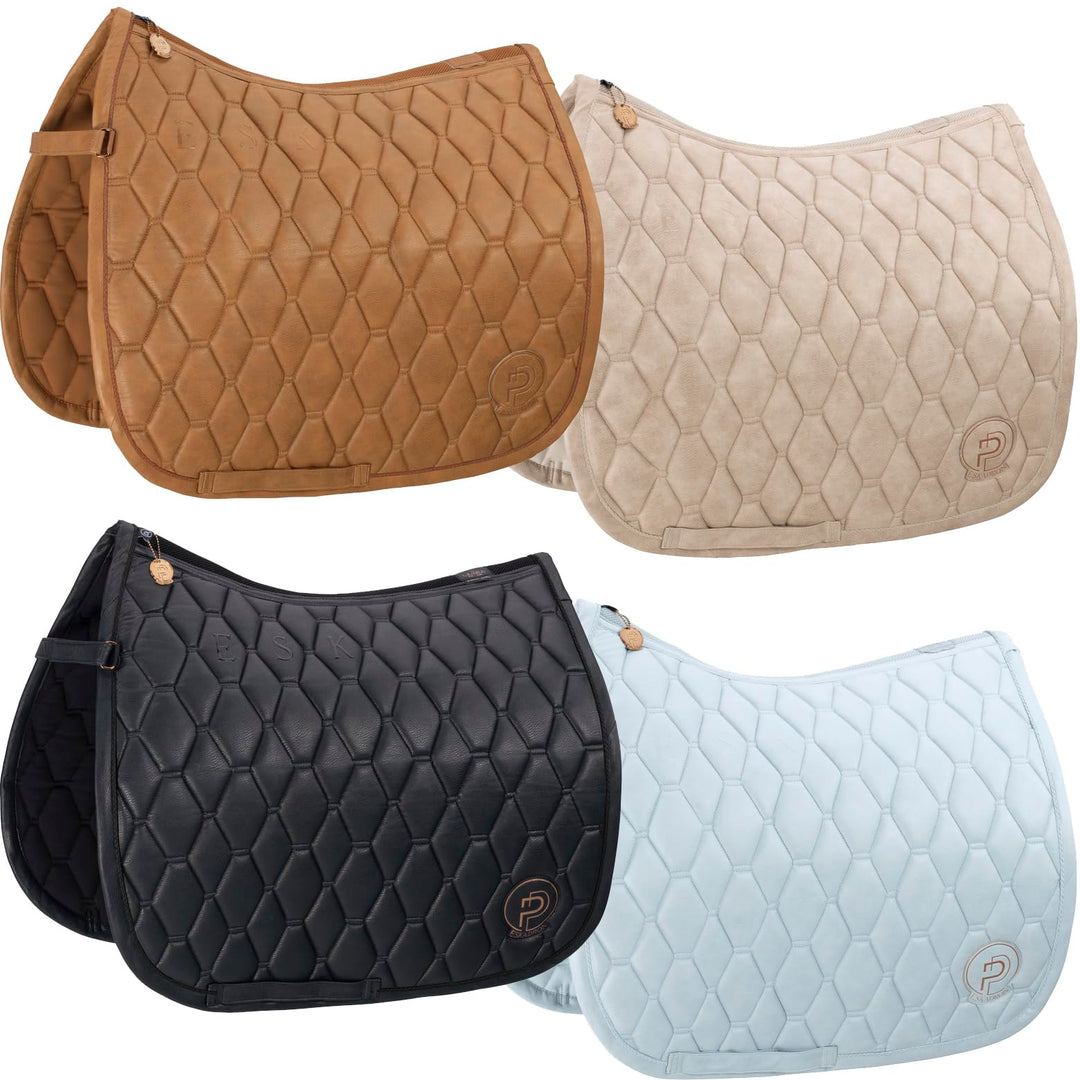 Eskadron Schabracke METALLIC Faux Leather Powder Blue Platinum 23 tan taupe VS, tan taupe VS