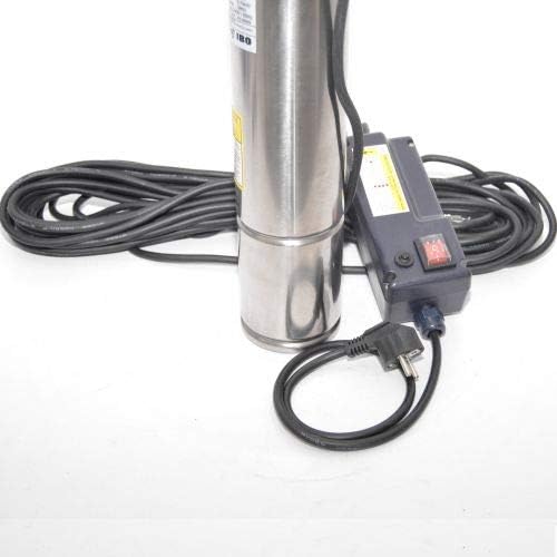 SKM150 Tiefbrunnenpumpe Brunnenpumpe 4" - 97 mm - 3000l/h - 1,1kW - 10,7bar