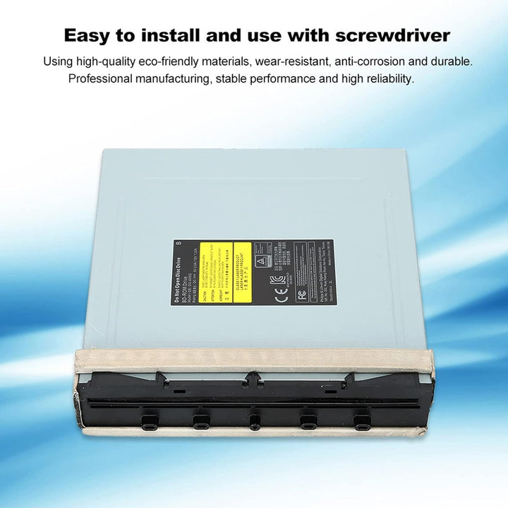 PUSOKEI DG-6M5S-01B Blu Ray CD DVD Treiber Ersatz für Xbox One S Konsole, Ersatz DVD Laufwerk mit Sc