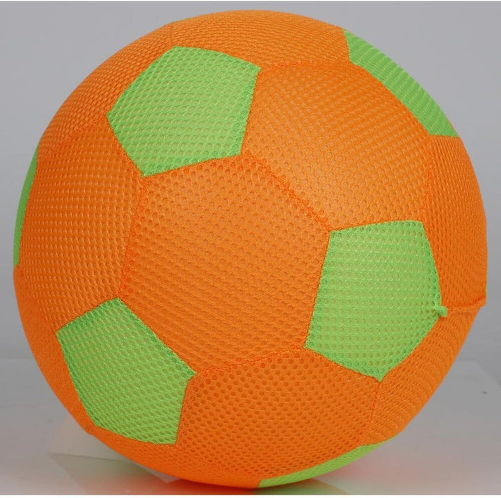 BURI 10x Meshball Spielball aufblasbar 22cm Softball Fussball Kinderball Spielzeug