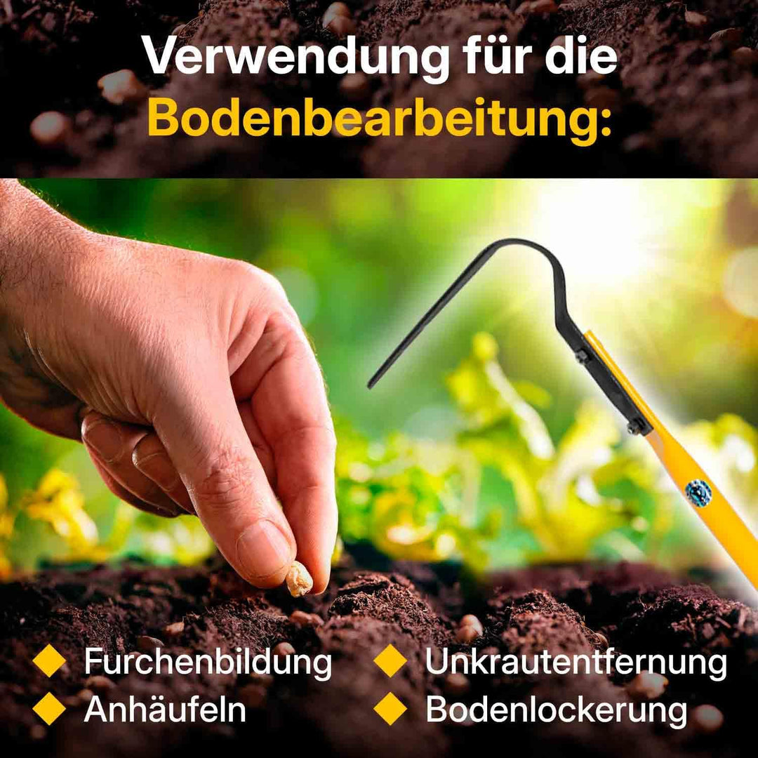 BEM TORNADICA Flachschneider, Gartengerät, Gartenwerkzeug