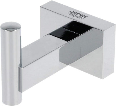 Grohe Essentials Cube WC Rollenhalter, chrom, 40623001 + GROHE Essentials Cube | Badaccessoires - Ha