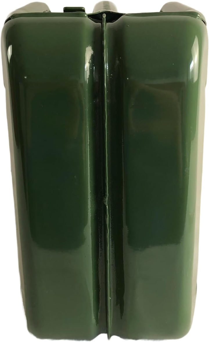 HP-Autozubehör 10117 10l Stahlblech Kraftstoff Kanister Grün, 10l Stahlblech Kraftstoff Kanister