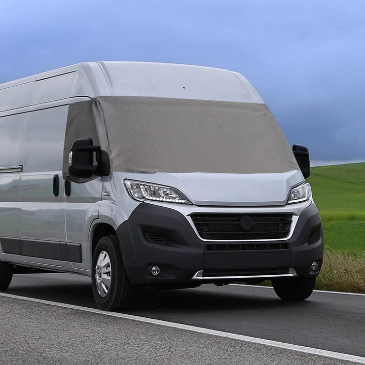 Frontscheiben Abdeckung Reisemobil passend für FIAT Ducato 2006–2014, Luxus Scheibenabdeckung Wohnmo