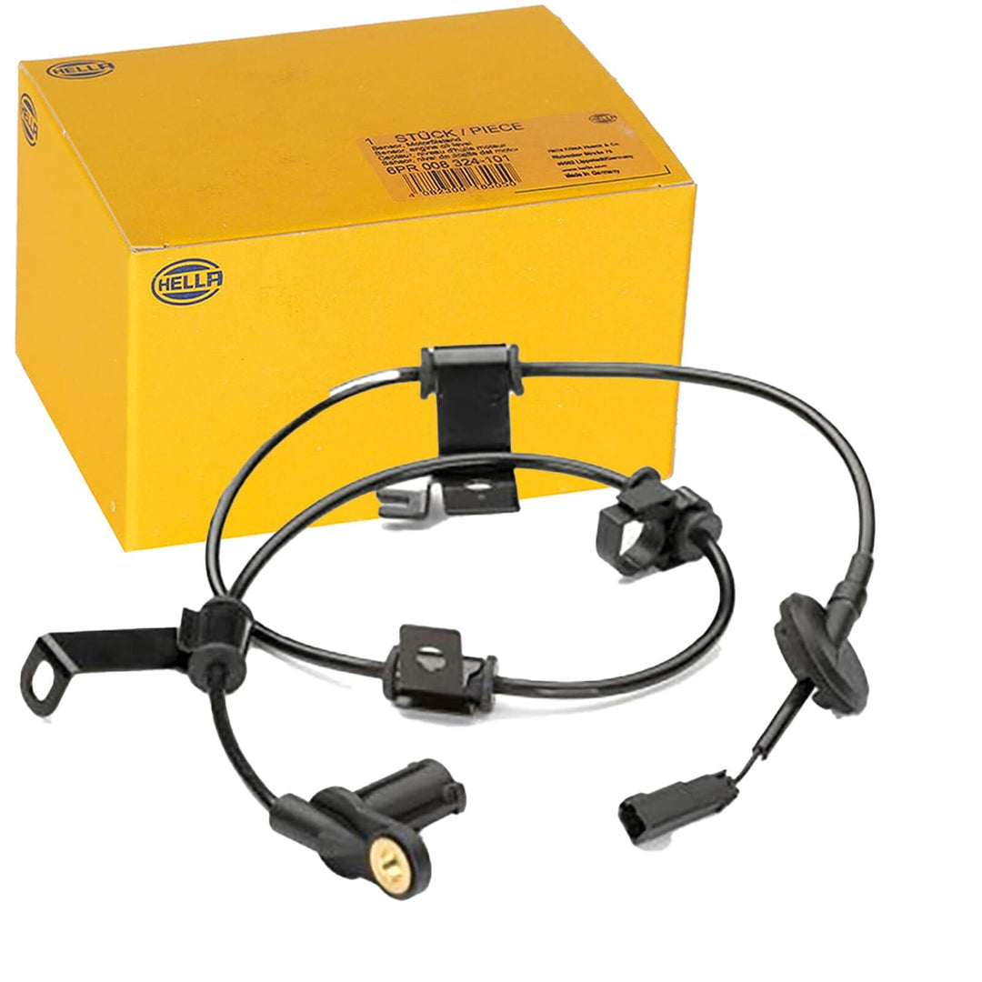 HELLA 6PU 230 040-591 ABS Sensor - Raddrehzahl - 2-polig - Hinterachse - Kabel: 830mm - mit Halter