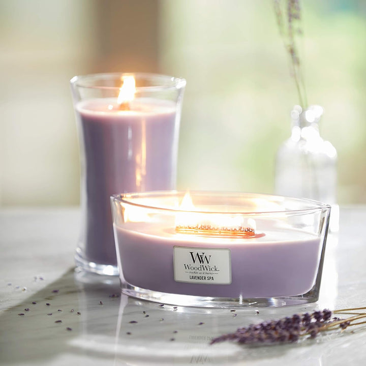 Virginia Kerze mit Lavendelduft, Brenndauer 180 Stunden, 610 g Gross Lavender Spa, Gross Lavender Sp