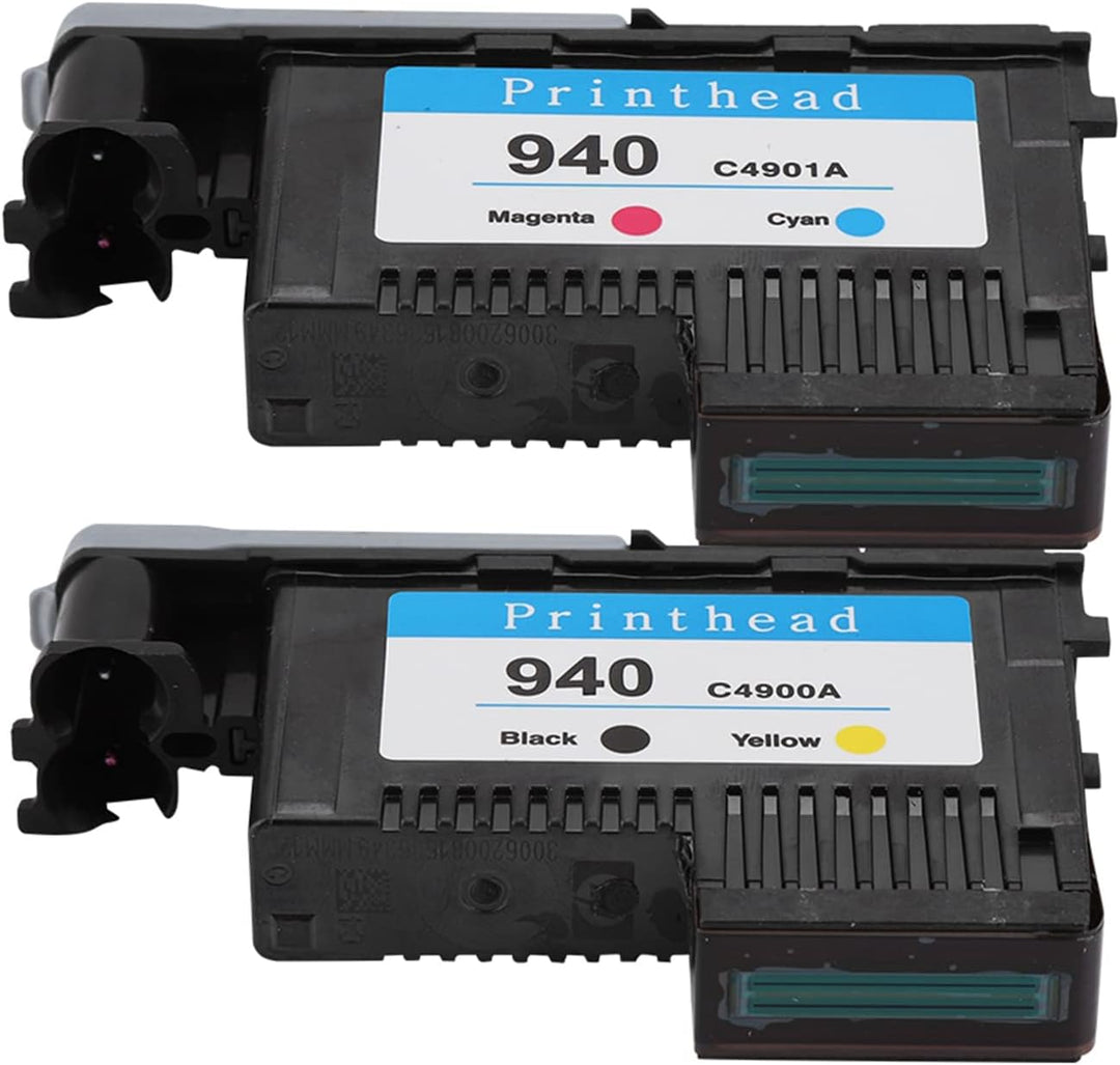 Denash Druckköpfe für HP 940 C4900A C4901A für 8000 8500 Series, Druckkopf Reibungsloser Druck Kein