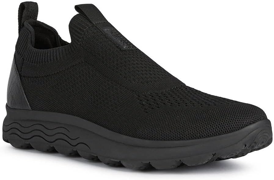 Geox Jungen U Spherica A Sneakers 39 EU Schwarz, 39 EU Schwarz