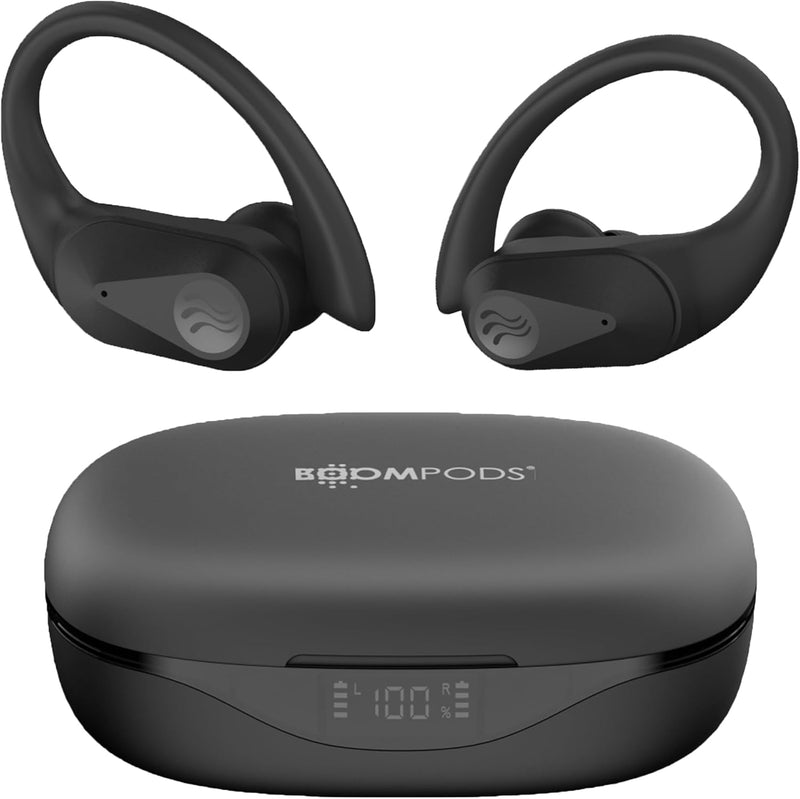 Boompods SportPods Ocean, Nachhaltige In Ear Kopfhörer kabellos, Bluetooth Kopfhörer Sport - Sportko