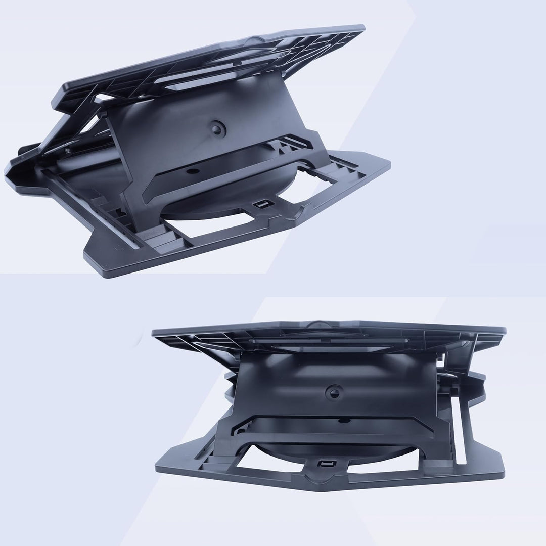 iggual Laptop-Ständer bis 43,2 cm (17 Zoll), mit 8 Neigungswinkeln, ergonomisch, faltbar, mit Handyh