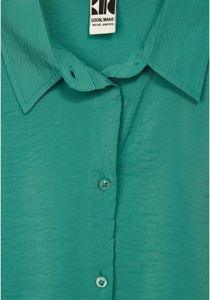 Street One Damen Hemdbluse 36 Lagoon Green, 36 Lagoon Green