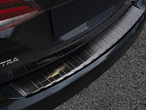 Ladekantenschutz aus Edelstahl in anthrazit mit 3D Abkantung passend für Opel Astra K Sports Tourer