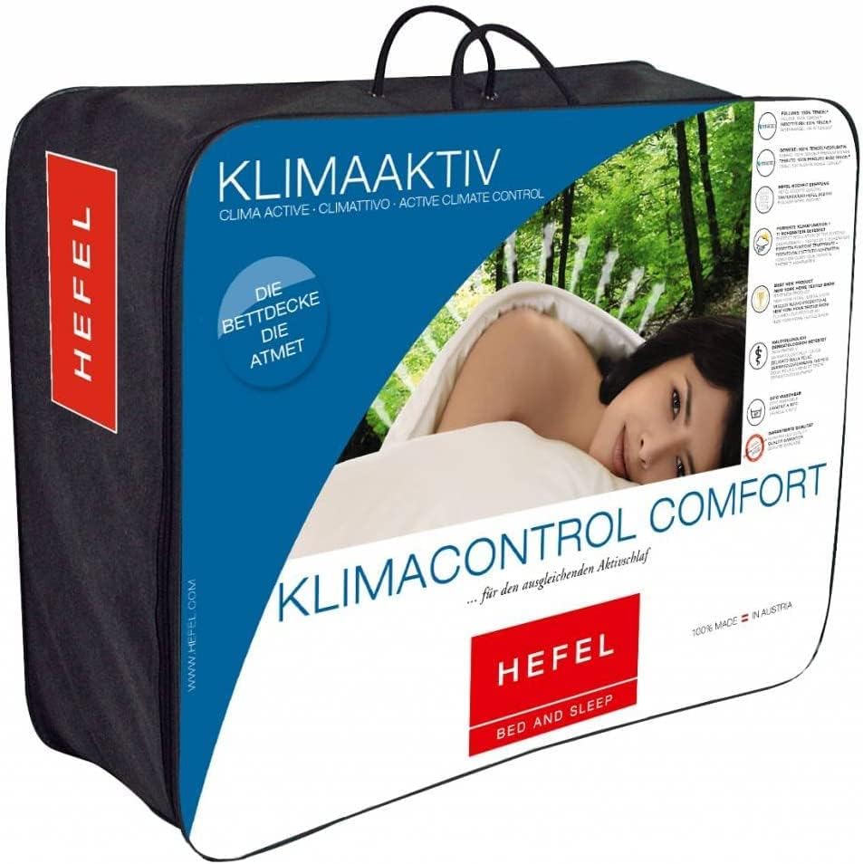 Hefel Bettdecke "KlimaControl Comfort", Winterdecke (200 x 200)