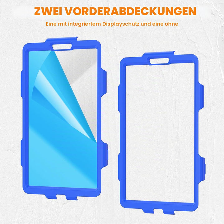 SEYMAC stock Hülle für Samsung Galaxy Tab A11/A9 8,7 Zoll 2025/2023, Stossfeste Hülle mit Displaysch