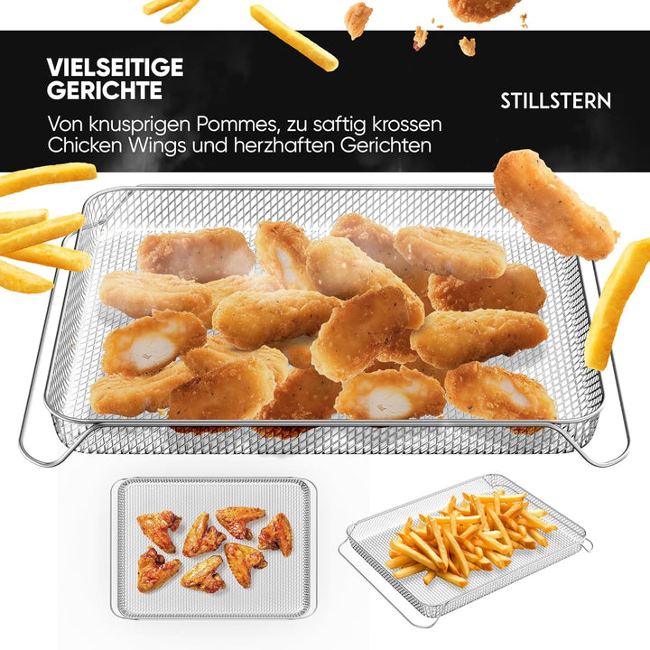 Original Frittierkorb Airfryer-Einsatz für Stillstern 45L Minibackofen (geeignet für: MB45-MX 2G 117
