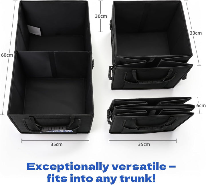 Trunk Storage Bag 60 * 35 * 30cm Suitable for all vehicle models, easy to use, and well-designed cam