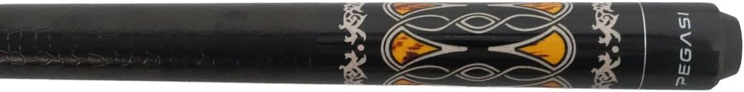 Pegasi Classic Billardqueue 146cm 2-teilig Black Hawk Schwarz Normal, Schwarz Normal