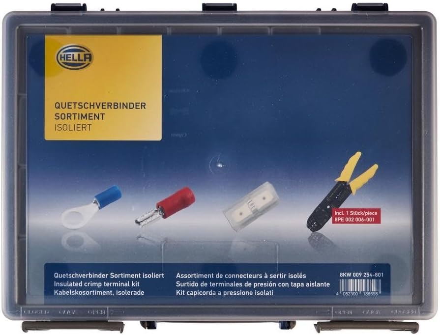 HELLA - Leitungsverbindersatz - Set - Menge: 400 - 8KW 009 254-801