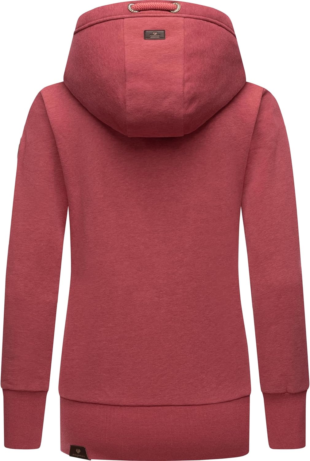 Ragwear Damen Zip-Hoodie Kapuzenjacke Sweatjacke Neska Zip XS-6XL M Raspberry23, M Raspberry23