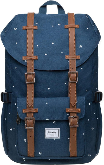 KAUKKO Laptop-Rucksack Funktionale Outdoor Tasche für Reisen & Camping Studentenrucksack für Student