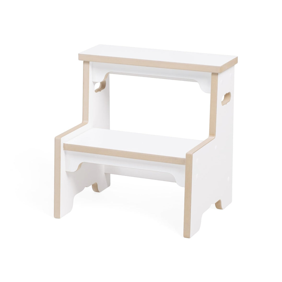 Tritthocker Kinder Hocker Holz Tritthocker Holz - Weisser MDF Step Stool Für Kinderzimmer, 39x39x29