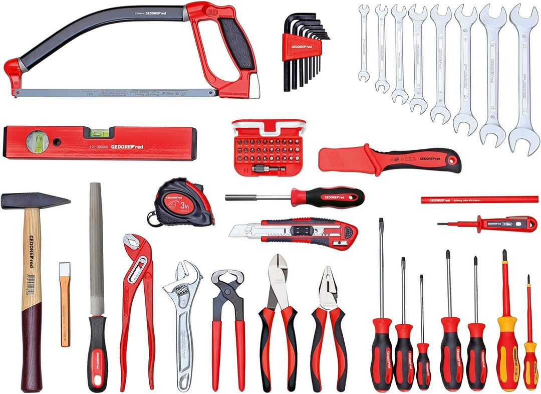 GEDORE red Universalsatz BASIS im Werkzeugkoffer, 72-teilig