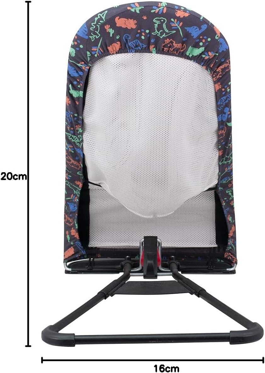 JYOKO KIDS Bezug kompatibel mit Babybjorn Bliss, Balance, Soft (Happy Dino), Happy Dino