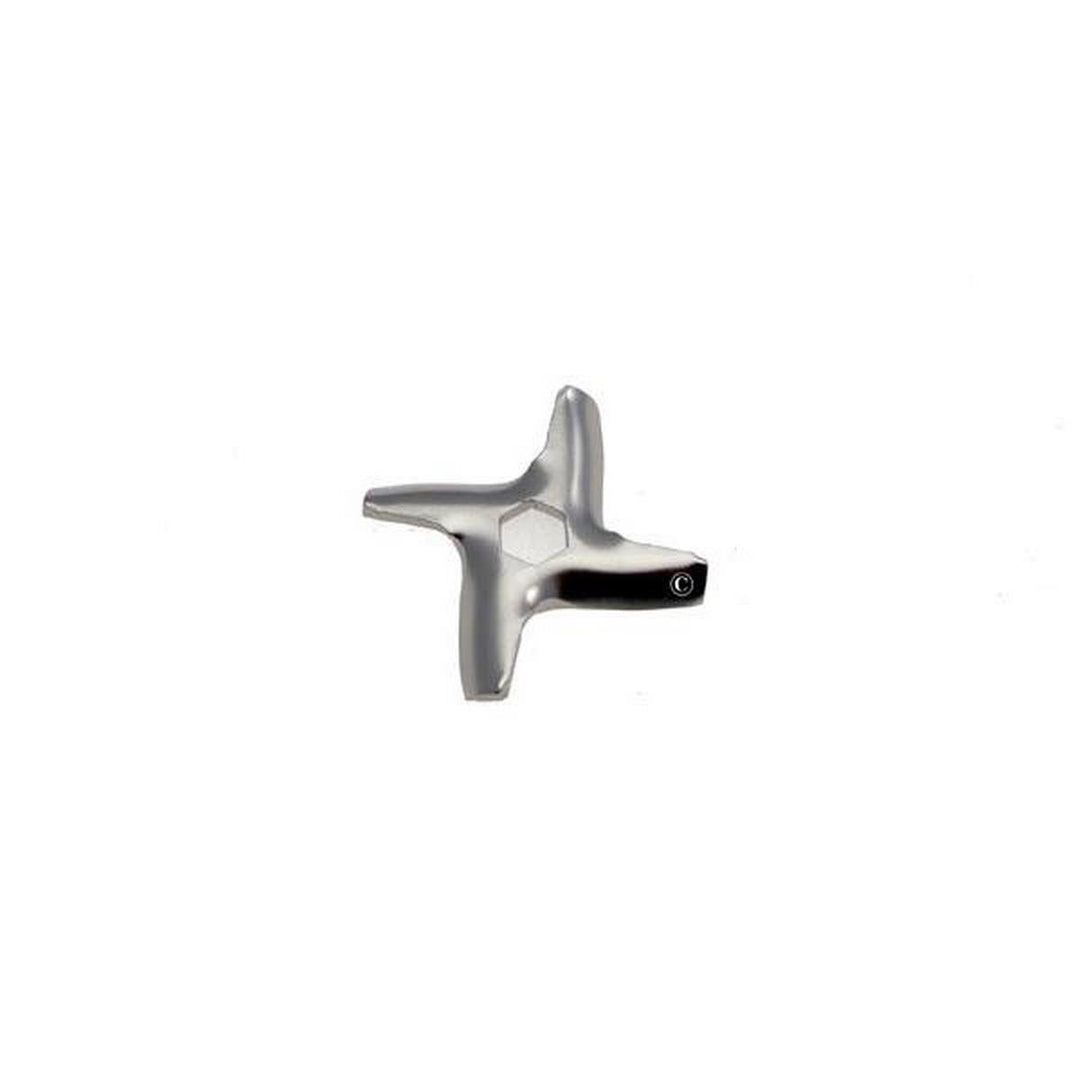 Moulinex – Messer 4 Klingen Loch Sechskant 8 mm für Multi Funktion Moulinex – bvmpièces