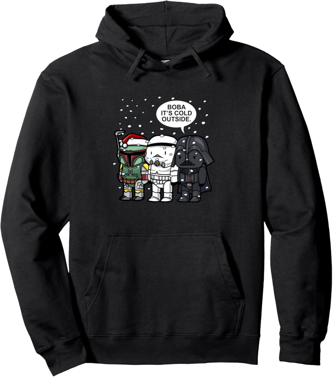 Star Wars Christmas Boba It's Cold Outside Pullover Hoodie