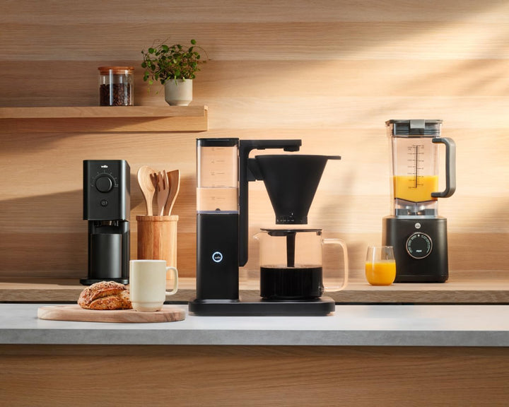 Wilfa ZENSE Kaffeemühle - 30 Mahlgrade - 40mm Edelstahl-Flachmahlwerk - Antistatik - luftdicht versc