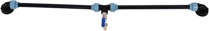 Fafeicy Ellenbogen-IBC-Adapter, Schwanenhals-Auslasshahnanschluss, 60 Mm Einlassdurchmesser, um Den
