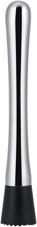 Cocktail-Shaker aus Edelstahl, Eiszange, Rührlöffel, Barzubehör, Barkeeper-Set, 10 Stück