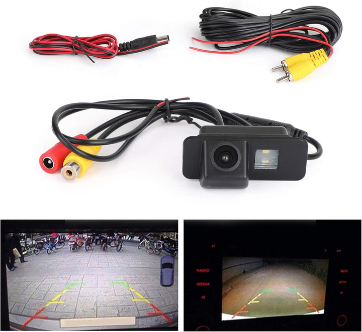 Areyourshop Auto Rückfahrkamera Kit für Ford Mondeo/Fiesta/Focus Hatchback/S-Max/KUGA