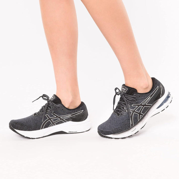 ASICS GT-2000 10 Damen F021 Laufschuh Damen 47 EU Black White, 47 EU Black White