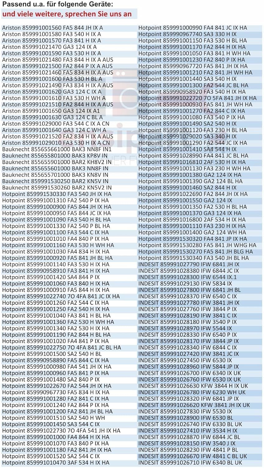Backblech kompatibel mit Bauknecht 481011091369 Blech für Backofen kompatibel mit Indesit C00511979