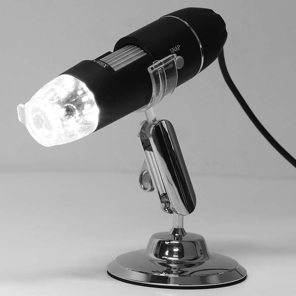 Elektronenmikroskop, digitale Mikroskopkamera, 30 W 1600X USB 5 V DC, LED-Mikroskop, HD-Handmikrosko
