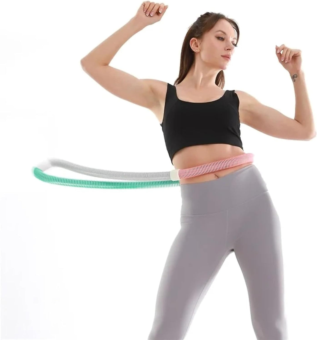 Bauchtrainer Hula Hoop mit Rückfederung – Spiral-Fitnessreifen für Bauch, Taille & Körperstraffung 1