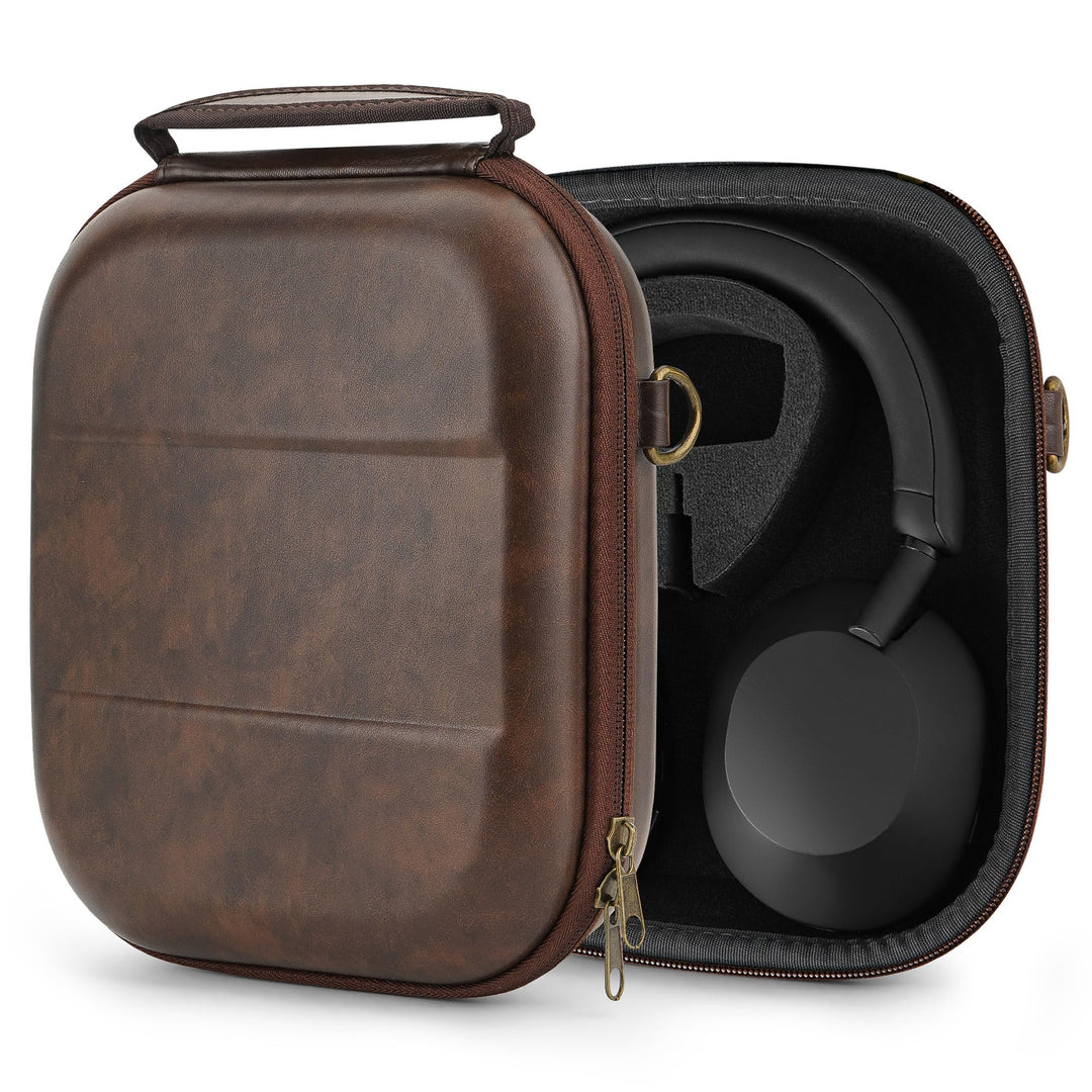 Geekria UltraShell Headphones Case for Lay Flat Over-Ear Headphones, Replacement Hard Shell Travel C