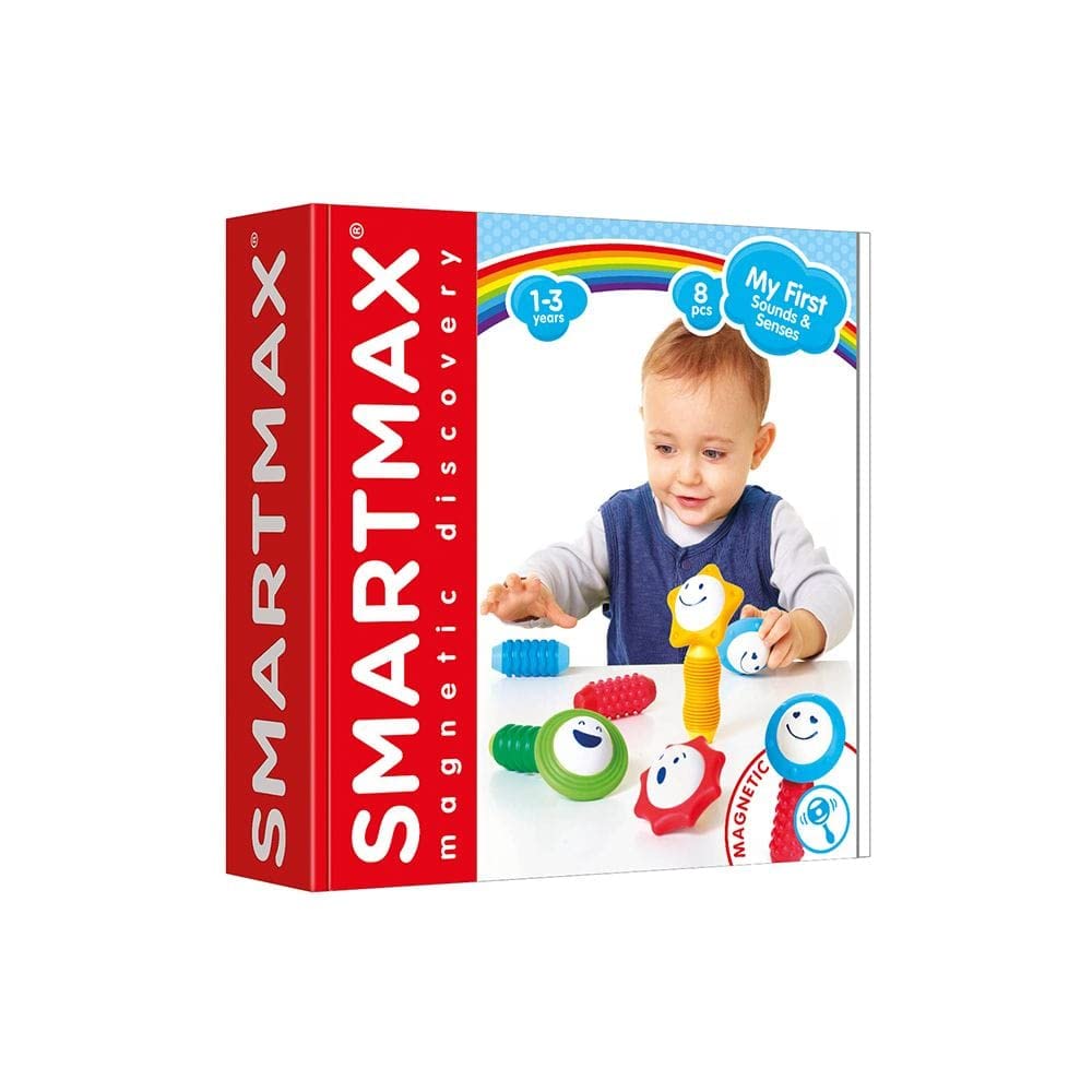 SMARTMAX - My First Sounds & Senses, Magnetic Discovery Play Set, 8 Pieces, 1-3 Years, 24 x 6 x 24cm