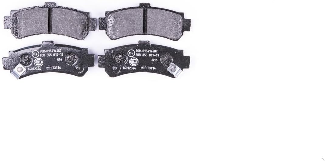 HELLA PAGID 8DB 355 017-191 Bremsbelagsatz - T3114 - Dicke/Stärke: 15mm - Bremssystem: Akebono - mit