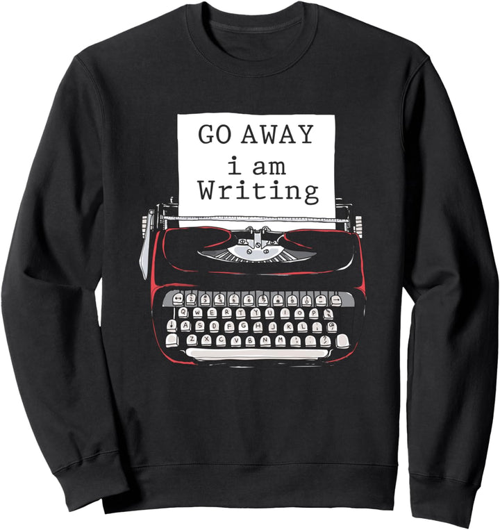 Introvertierter Buchautor Lustiger Autor Sweatshirt