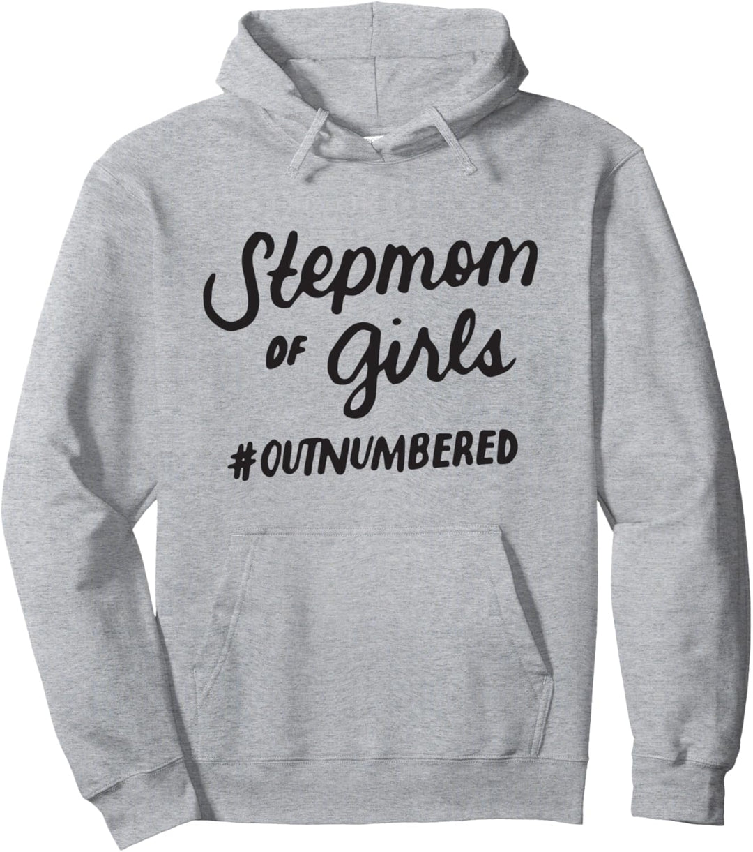 Muttertag Geschenk von Töchtern Stiefmutter von Mädchen Pullover Hoodie