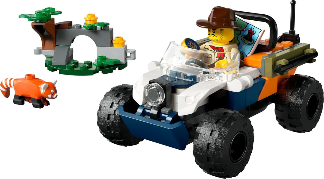 LEGO City Dschungelforscher-Quad, Dschungel-Spielzeug für Jungen und Mädchen ab 6 Jahren, Geschenkid