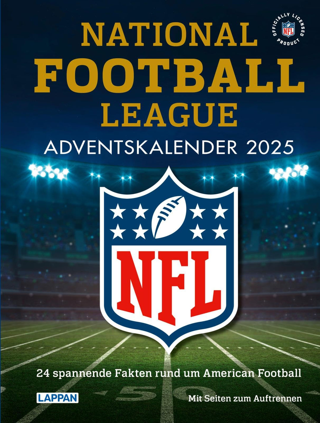 NFL American Football Adventskalender 2025: 24 Mal spannendes Hintergrundwissen rund um American Foo