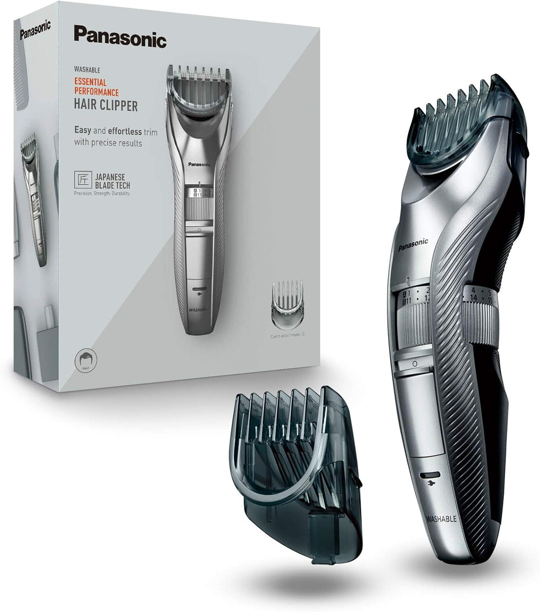 Panasonic Bart-/Haarschneider ER-GC71 mit 39 Längeneinstellungen, Bart-Trimmer für Herren, Styling &