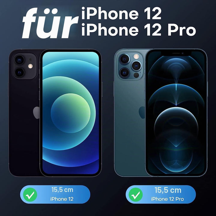 Vaykwo Handykette für Apple iPhone 12 Hülle mit Band und iPhone 12 Pro Hülle mit Band - Necklace Han