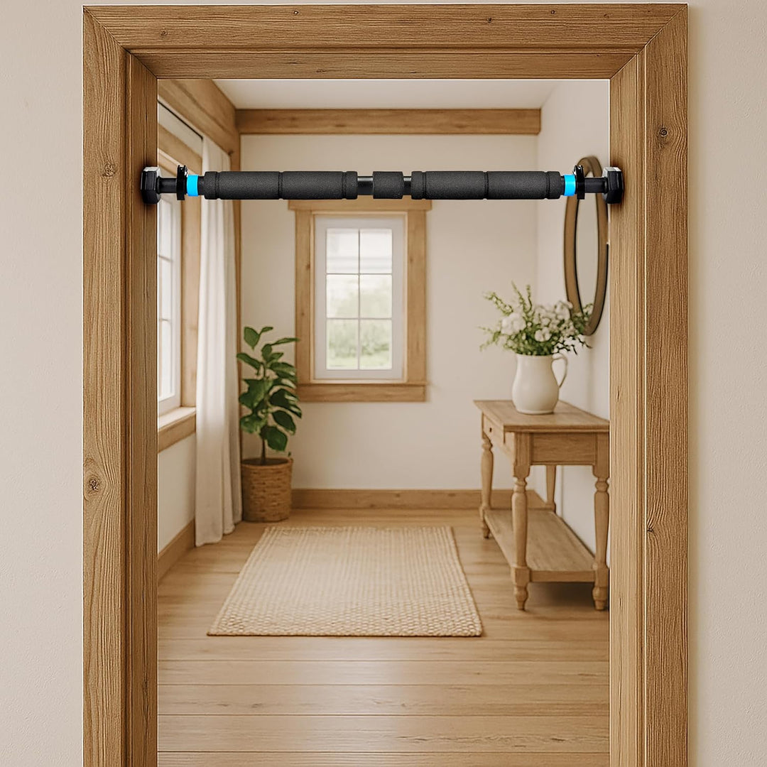 Gymtek Klimmzugstange für Türrahmen, Klimmzug Montierbar ohne Schrauben, Rutschfest Pull Up Bar mit