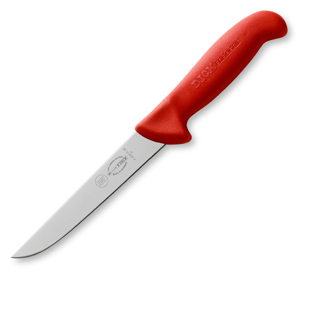 F.Dick ErgoGrip Ausbeinmesser, breit, 15 cm, rot, 8225915-03